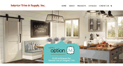 Desktop Screenshot of interiortrimandsupply.com