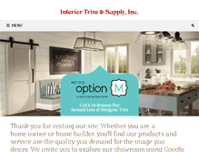 Tablet Screenshot of interiortrimandsupply.com